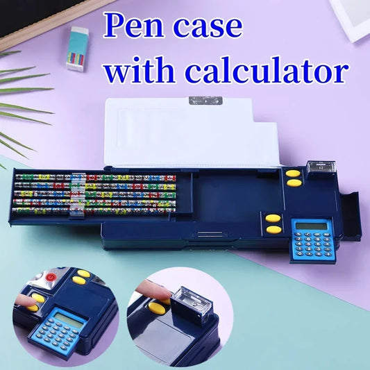 Calculator Stationery Sharpener Box Creative Gift for Elementary School Students