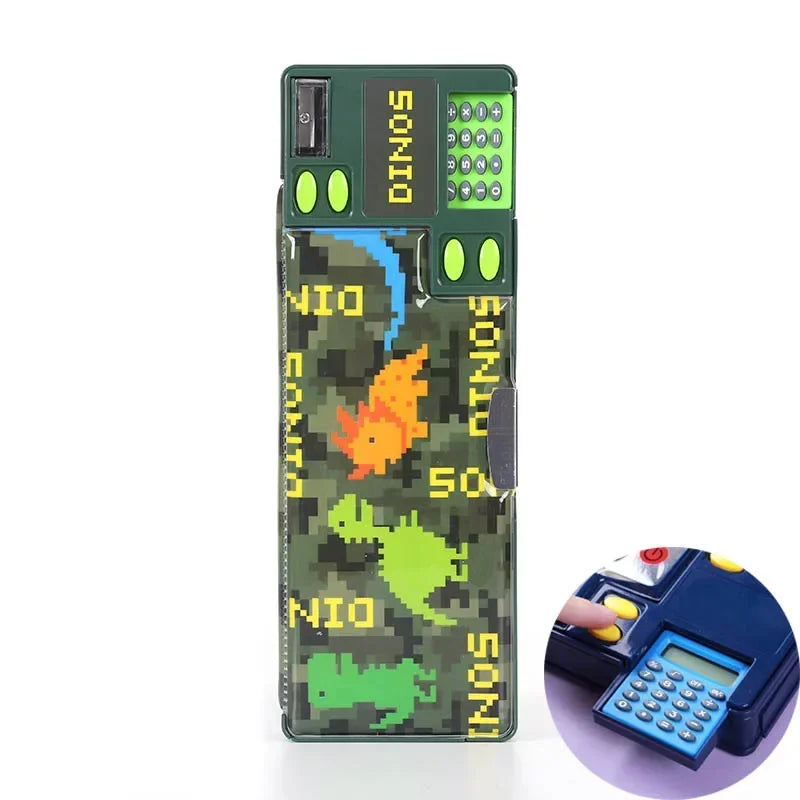Calculator Stationery Sharpener Box Creative Gift for Elementary School Students