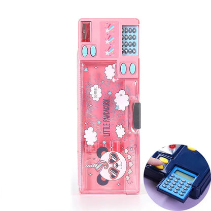 Calculator Stationery Sharpener Box Creative Gift for Elementary School Students